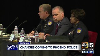 Changes coming to Phoenix police