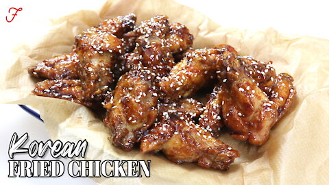 How To Make Korean Fried Chicken Wings | Korean Fried Chicken | Korean Wings