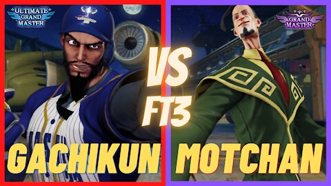 SFV 🌟 Gachikun (Rashid) vs Motchan (FANG) 🌟 Street Fighter V