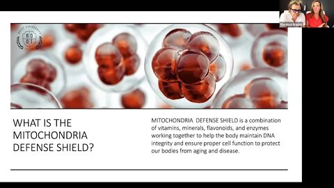 🇨🇿 ROOT University Představujeme Mitochondria Defense Shield NAD+ Clayton Thomas & Dr Christina Rahm