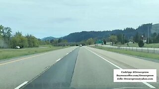 Live - The Peoples Convoy - Heading Through Portland Toward Washington