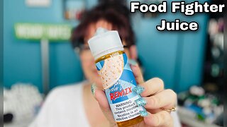 Food Fight3r Eliquid - The Raging Donut from Remix Line