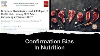 Confirmation Bias In Nutrition