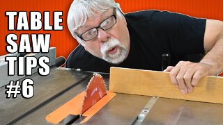 5 Quick Table Saw Tips - Episode 6