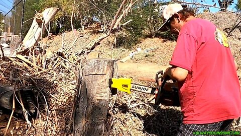 Sharpening chainsaw blade