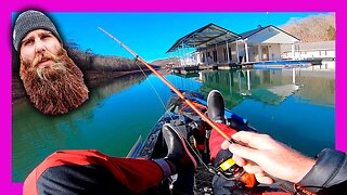 FIRST Kayak Tournament of the Year - SUPER Cold Water Bass Fishing