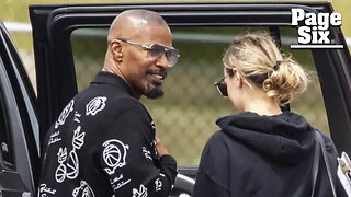 Jamie Foxx holds hands with girlfriend during Cabo vacation months after health scare