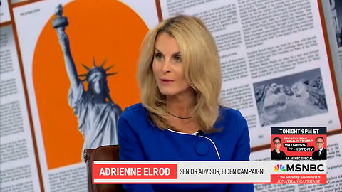 Biden Campaign Spox Adrienne Elrod Defends Pro-Hamas Protesters Who Vandalized Veterans' Memorials…