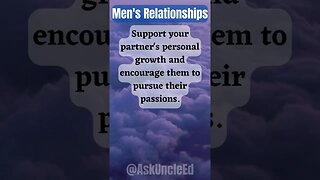 Men's Relationships : Support