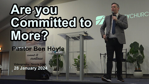 Are you Committed to More?