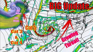 Historical Cat 5 Atmospheric River Forecast & Severe Weather Update!!