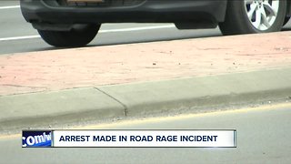 Arrest made in road rage incident