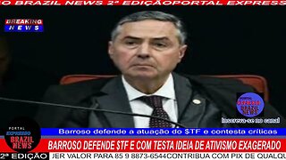 BARROSO DEFENDE $TF E COM TESTA IDEIA DE ATIVISMO EXAGERADO