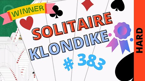 Microsoft Solitaire Collection - Klondike - HARD Level - # 383