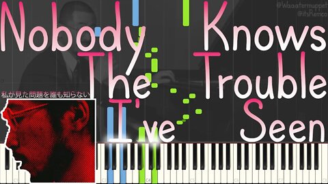 Ryo Fukui / 福居良 - Nobody Knows The Trouble I've Seen 1994 (Solo Japanese Jazz Piano Synthesia)