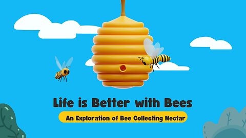 Mesmerizing Process of Bees Transforming Nectar