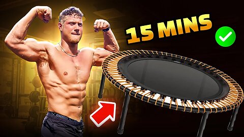 Bellicon Rebounder Mini Trampoline HIIT Workout to Burn Fat 15 MINS💪🔥 [BEST HOME CARDIO]