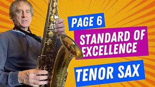 Page 6 Standard Of Excellence Book 1 Tenor Sax