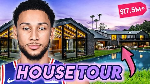 Ben Simmons | House Tour | $17.5 Million Hidden Hills Mansion & More