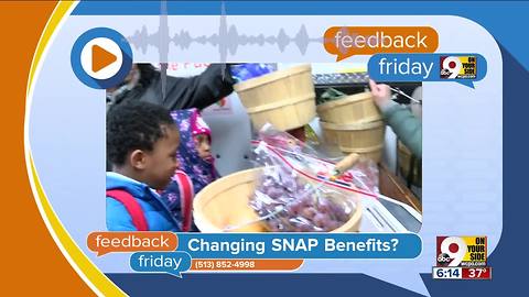 Feedback Friday: Proposed SNAP changes in bad taste