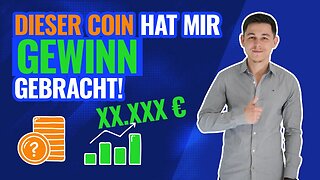 Diesen Coin habe ich vor dem Bitcoin Crash verkauft und xxxxx,xx€ verdient