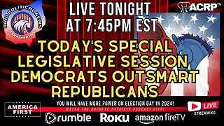 Today's Special Legislative Session Democrats outsmart RepublicansAgain!