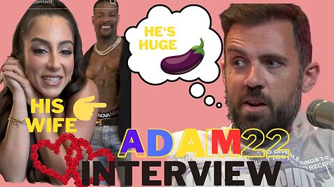 #adam22 interviews his wife lover and gives motivational speech to other guy #lol