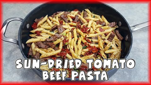 Sun-Dried Tomato and Beef Pasta