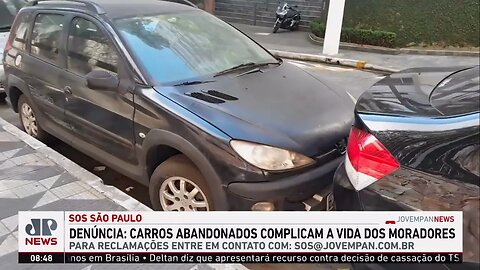 Moradores denunciam carros abandonados no Itaim Bibi | SOS São Paulo