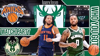 NYC Knicks vs Milwaukee Bucks | Live watch party Stream | NBA 2023 Play In-Tournament