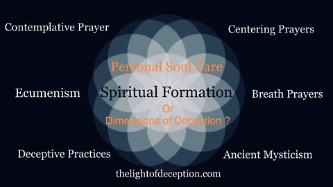 The Spiritual Formation Movement and Dangerous Deceptive Practices | Danette Lane
