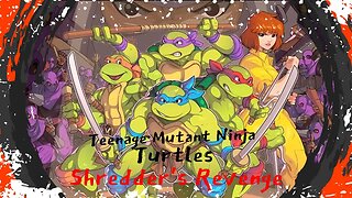 Shredding Through TEENAGE MUTANT NINJA TURTLES: SHREDDER'S REVENGE MASTER SPLINTER GAMEPLAY