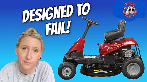 Lowes Cheapest Riders BIGGEST Fails! How to fix your Craftsman, TroyBilt or Murray Rear Engine Rider