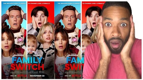 Family Switch | Jennifer Garner and Ed Helms | Official Trailer | Netflix Reaction