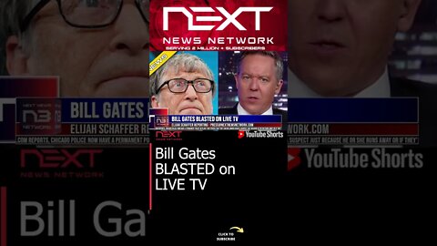 Bill Gates BLASTED on LIVE TV #shorts