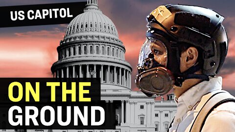 Footage: US Capitol Breached; Clash with Police; 4 People Die; National Guard | Facts Matter