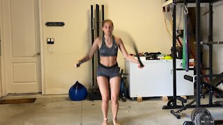 Heavy Jump Rope Conditioning