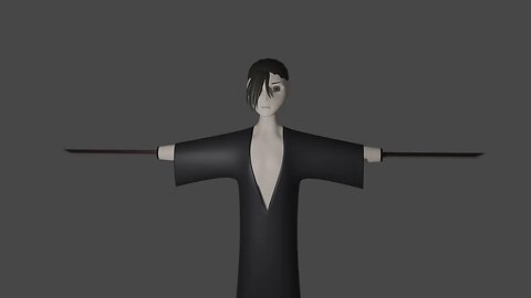 Blender Male Grindset - Hyakkimaru Part 13