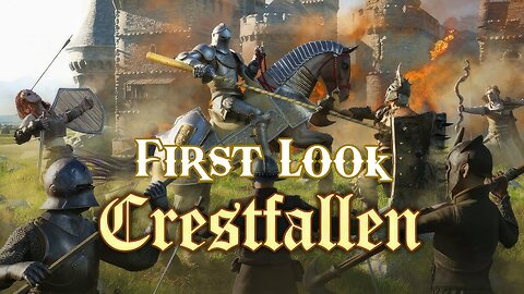 Crestfallen: Medieval Survival | First Look!