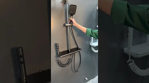 digital shower| Luxury Home Tour