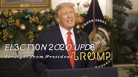 ELECTION 2020 UPDATE Straight From President Trump 12/22/20 — MUST. HEAR. THE. ENDING.