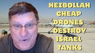 Scott Ritter: Ham*s & Hezbollah's Cheap Drones Are Destroying Israel's Tanks, That's Modern Warfare
