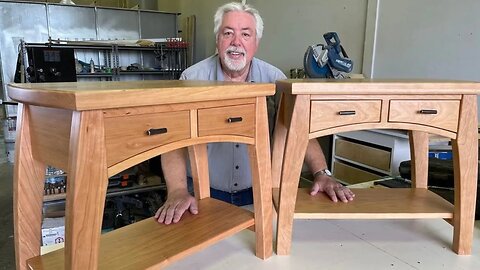 Creating a Custom Handcrafted Cherry End Table