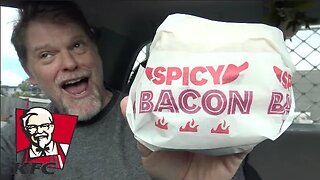 KFC Spicy Bacon Zinger Burger (Double Secret Menu Item)