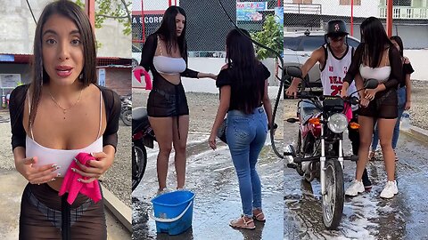 Camila Valencia - Girl terminal washing machine 😱👇🏻