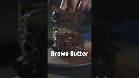 Brown Butter Cherry Brownies