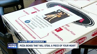 Niagara SPCA puppy featured on Amherst Just Pizza box gets adopted