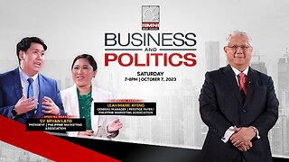 LIVE: Business and Politics with Dante 'Klink' Ang II | October 7, 2023