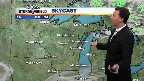 Michael Fish's NBC26 weather forecast