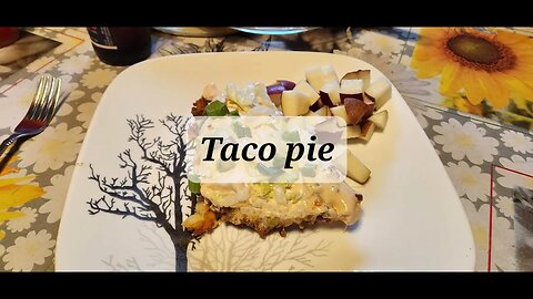 Taco Tuesday Taco pie #tacotuesday #taco #pie